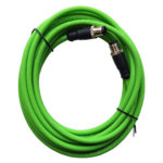 500206 Sensor cable, 2x D-Coded, 4pole, 5m, male